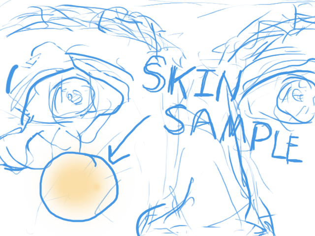 skin sample