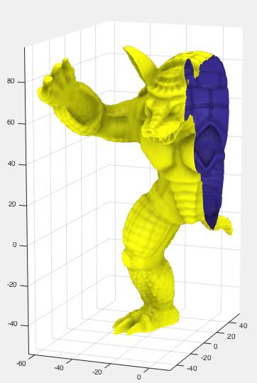 armadillo two-sided material