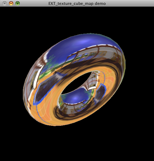 cube map demo screenshot