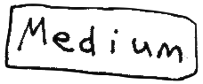 medium button