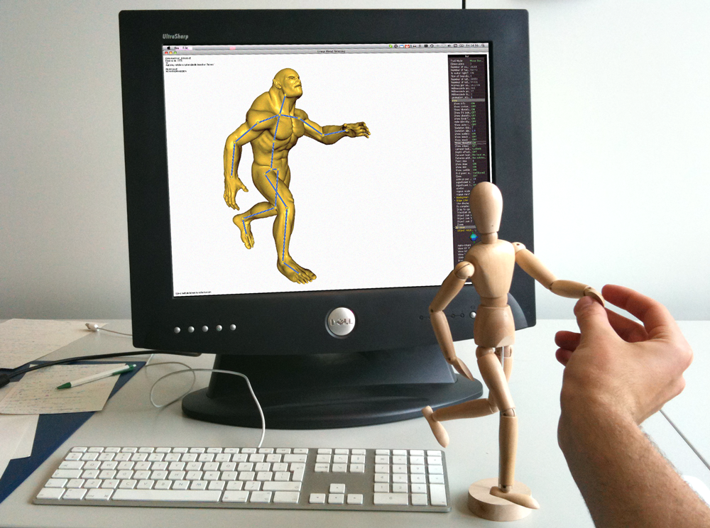 Design of a modular character animation tool