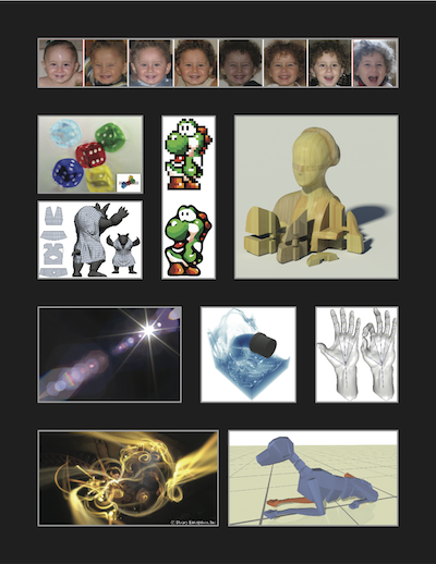 bbw image on back cover of siggraph 2011 proceedings