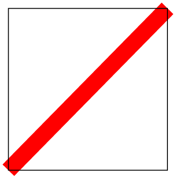 thick red line png