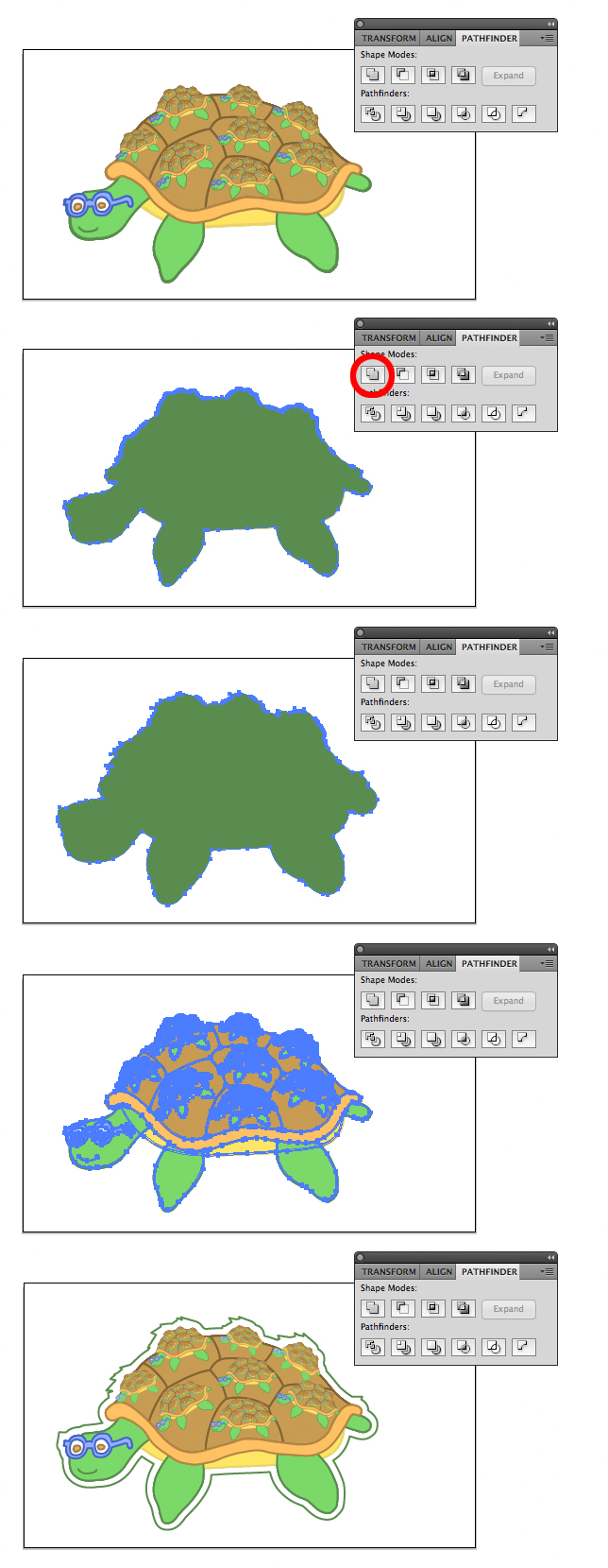 turtle outline